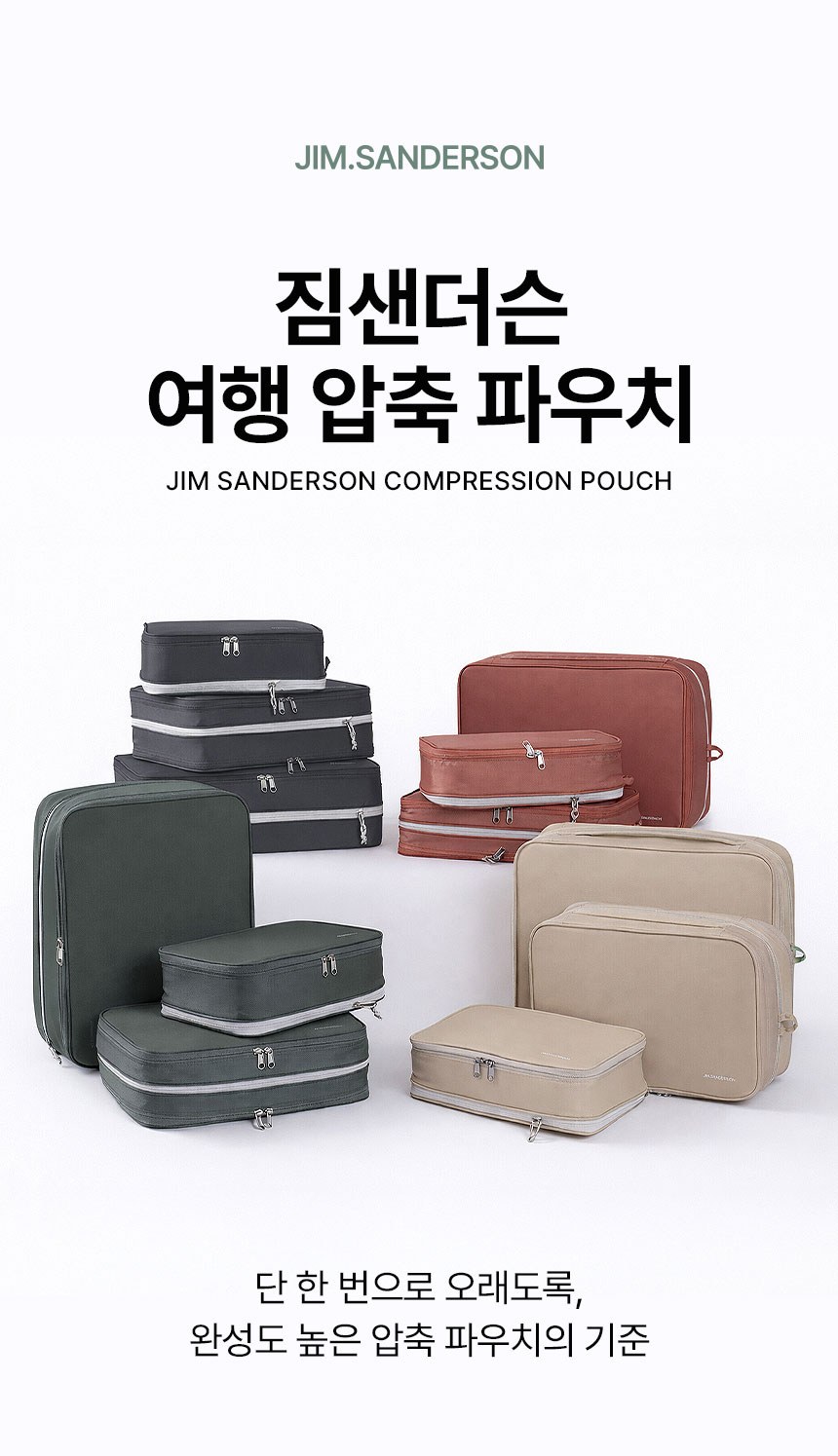 짐샌더슨 28인치 캐리어 세트 S+S+M+M+L (여행용) 상세 이미지 6